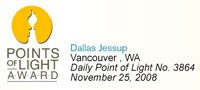 Daily Point of Light Award Daily Point of Light Award